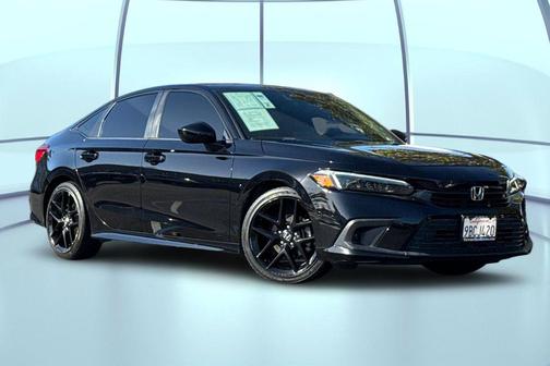 Crystal Black Pearl 2022 Honda Civic Sport