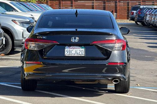 Crystal Black Pearl 2022 Honda Civic Sport