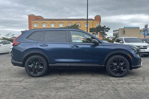 Canyon River Blue Metallic 2026 Honda CR-V Hybrid Sport Touring AWD