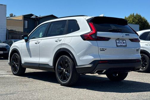 Platinum White Pearl 2026 Honda CR-V Hybrid Sport Touring AWD