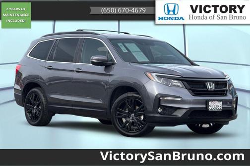 Modern Steel Metallic 2022 Honda Pilot 2WD Special Edition