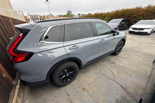 Urban Gray Pearl 2025 Honda CR-V Hybrid Sport AWD