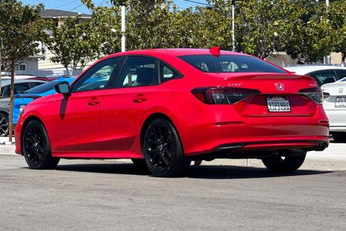 Rallye Red 2025 Honda Civic Sport