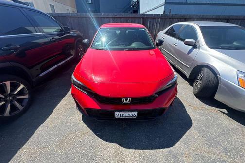 Rallye Red 2025 Honda Civic Sport