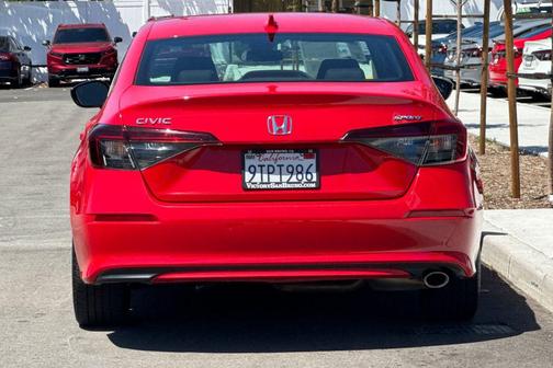 Rallye Red 2025 Honda Civic Sport