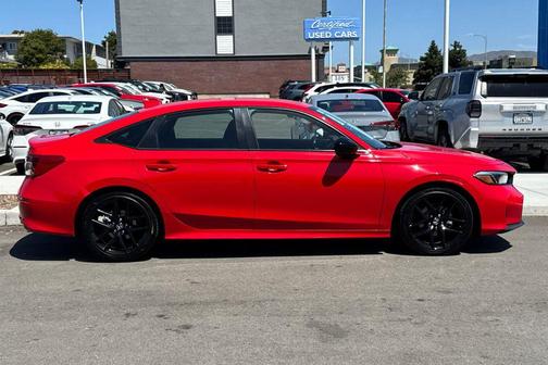 Rallye Red 2025 Honda Civic Sport