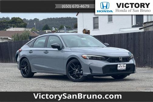 Urban Gray Pearl 2026 Honda Civic Sport