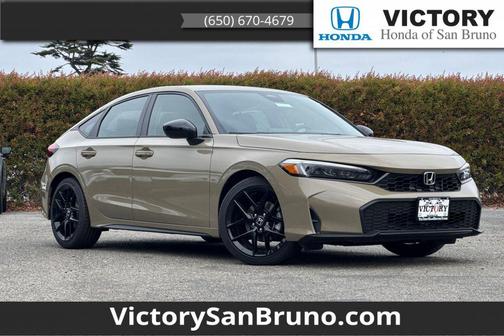 Sand Dune Pearl 2026 Honda Civic Sport