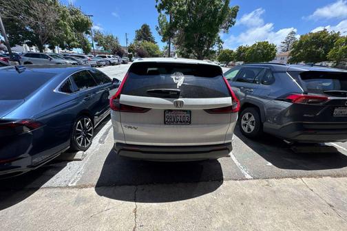 Platinum White Pearl 2025 Honda CR-V EX-L AWD