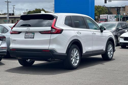 Platinum White Pearl 2025 Honda CR-V EX-L AWD