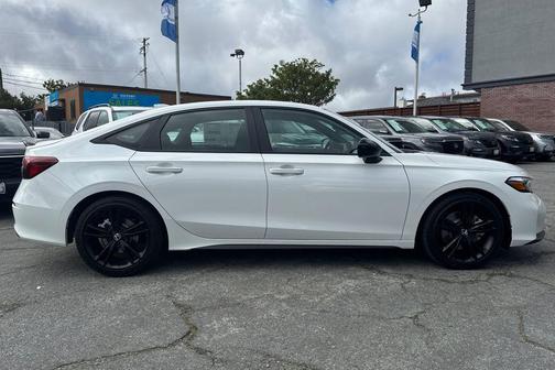Platinum White Pearl 2025 Honda Civic Si Base