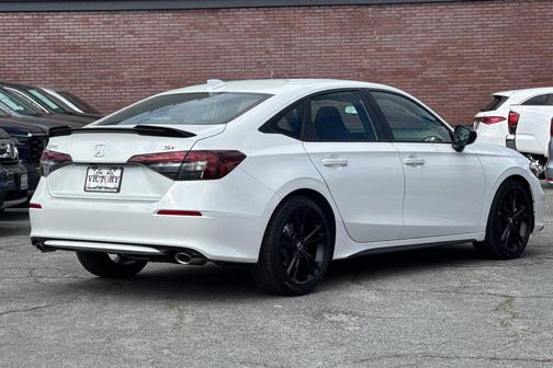 Platinum White Pearl 2025 Honda Civic Si Base