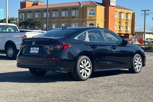Crystal Black Pearl 2026 Honda Civic LX