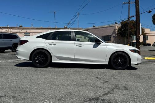 Platinum White Pearl 2026 Honda Civic Sport