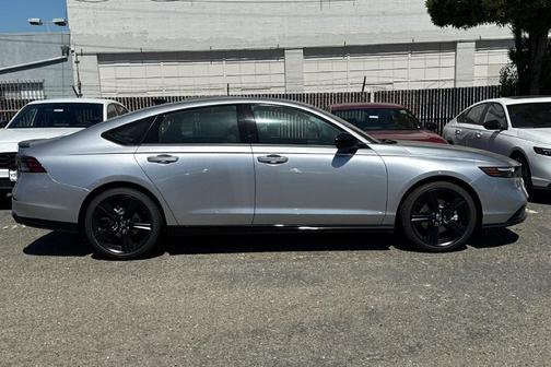 Solar Silver Metallic 2026 Honda Accord Hybrid Sport-L