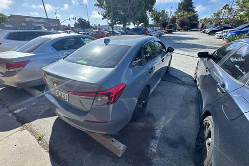 Sonic Gray Pearl 2022 Honda Civic Sport