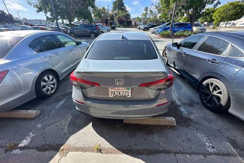 Sonic Gray Pearl 2022 Honda Civic Sport