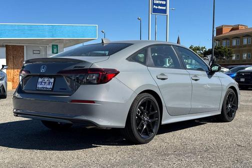 Urban Gray Pearl 2026 Honda Civic Hybrid Sport