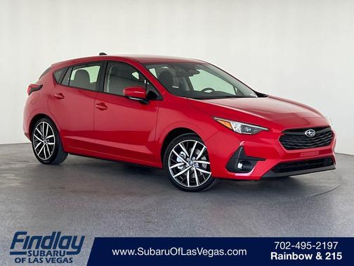 Pure Red 2026 Subaru Impreza Sport