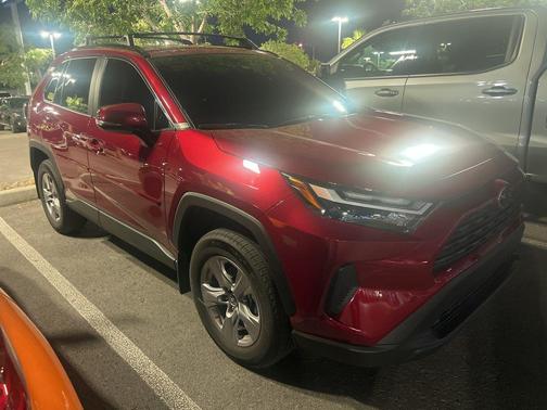 Ruby Flare Pearl 2025 Toyota RAV4 XLE