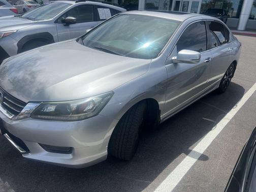 Alabaster Silver Metallic 2015 Honda Accord EX-L