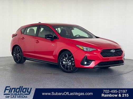 Pure Red 2026 Subaru Impreza RS