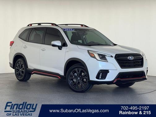 Crystal White Pearl 2022 Subaru Forester Sport