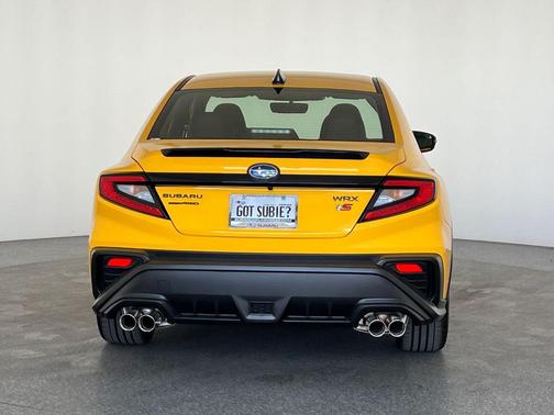 Yellow 2026 Subaru WRX Base