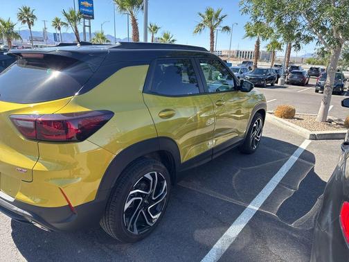 Nitro Yellow Metallic 2025 Chevrolet Trailblazer RS