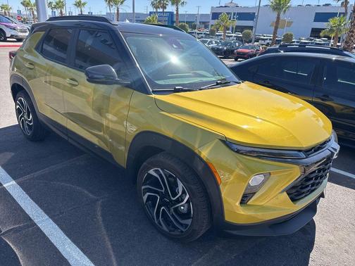 Nitro Yellow Metallic 2025 Chevrolet Trailblazer RS