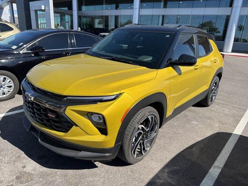 Nitro Yellow Metallic 2025 Chevrolet Trailblazer RS