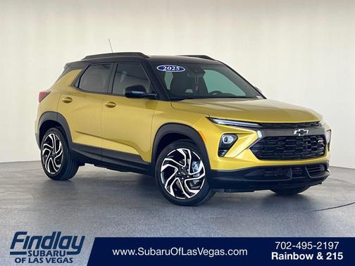 Nitro Yellow Metallic 2025 Chevrolet Trailblazer RS
