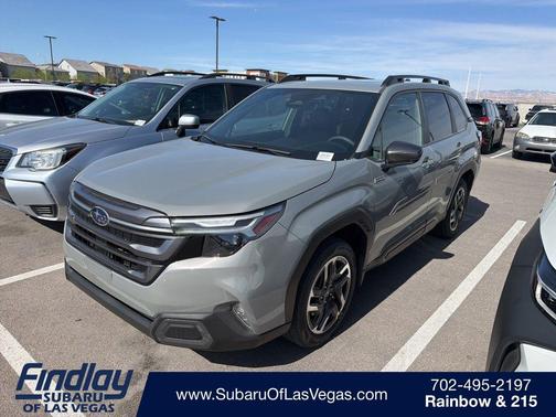 River Rock Pearl 2025 Subaru Forester Hybrid Limited