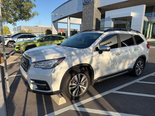 Crystal White Pearl 2021 Subaru Ascent Touring 7-Passenger