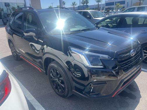 Crystal Black Silica 2024 Subaru Forester Sport