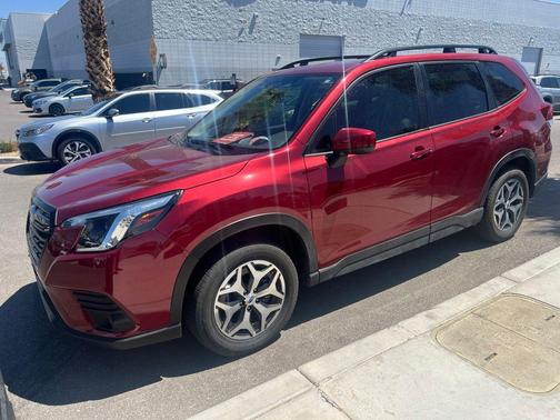 Crimson Red Pearl 2024 Subaru Forester Premium