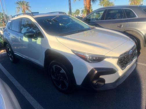 Crystal White Pearl 2024 Subaru Crosstrek Limited