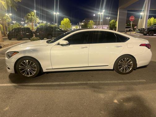 Casablanca White 2017 Genesis G80 3.8