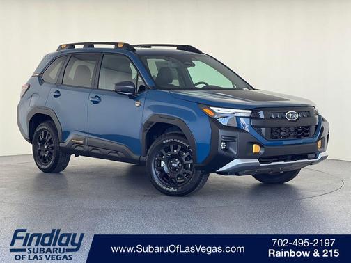 Geyser Blue 2026 Subaru Forester Wilderness