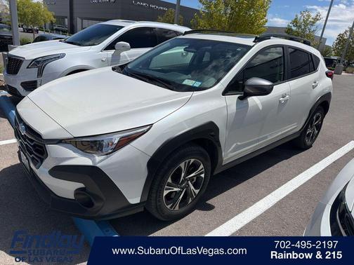 Crystal White Pearl 2024 Subaru Crosstrek Premium