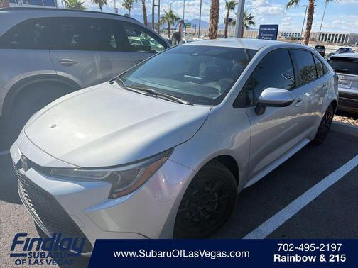 Classic Silver Metallic 2021 Toyota Corolla LE