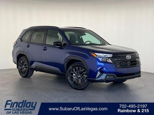 Sapphire Blue 2026 Subaru Forester Sport