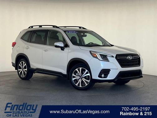 Crystal White Pearl 2023 Subaru Forester Limited