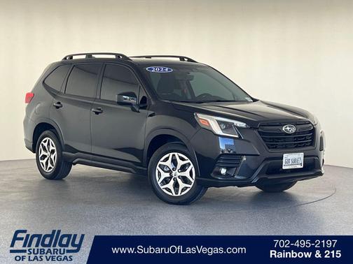 Crystal Black Silica 2024 Subaru Forester Premium
