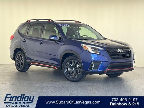 Sapphire Blue Pearl 2024 Subaru Forester Sport
