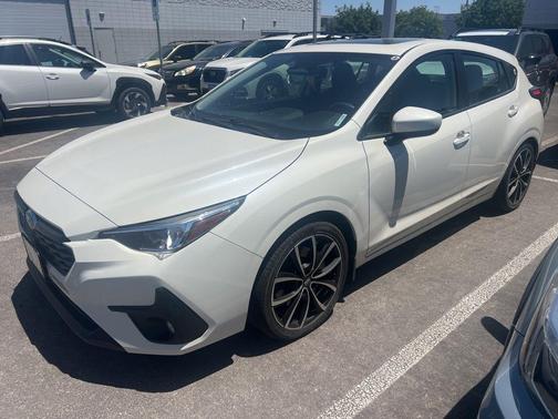 Crystal White Pearl 2024 Subaru Impreza Sport