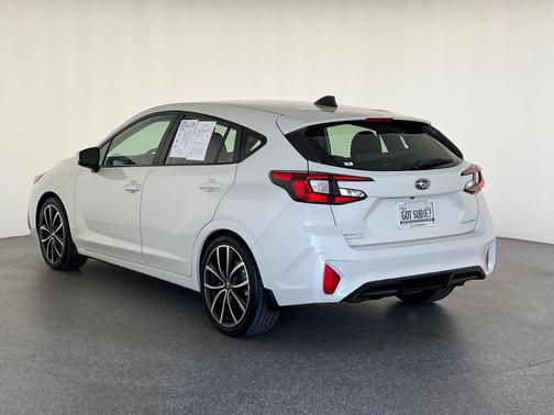 Crystal White Pearl 2024 Subaru Impreza Sport