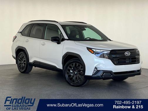 Crystal White 2026 Subaru Forester Sport