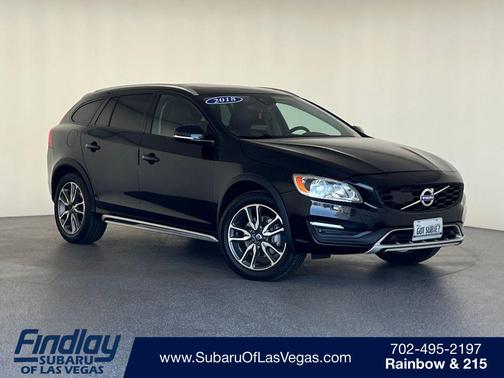Black 2018 Volvo V60 Cross Country T5