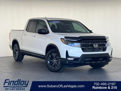 Platinum White Pearl 2025 Honda Ridgeline Sport